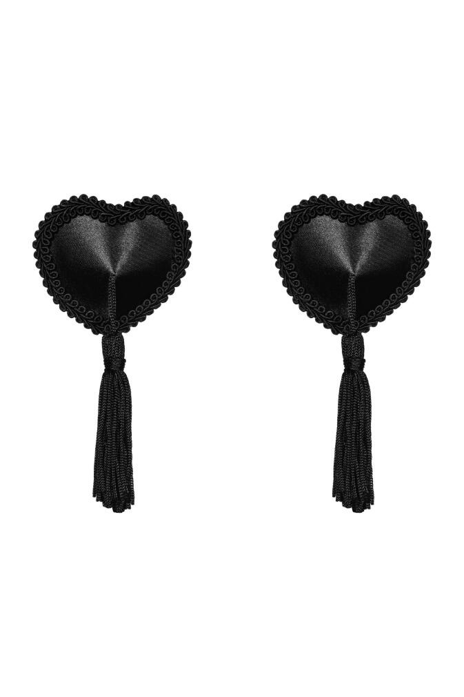 Fekete mellbimbó matrica Tassel