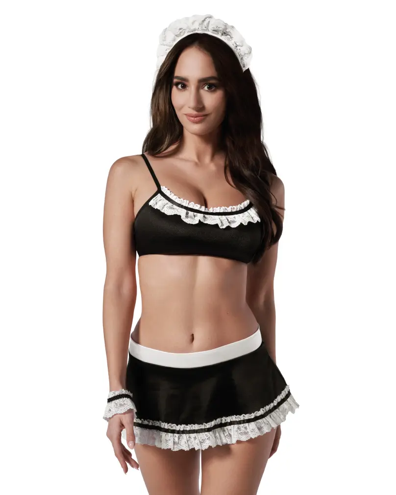 Szexi 5 részes szobalány jelmez Maid