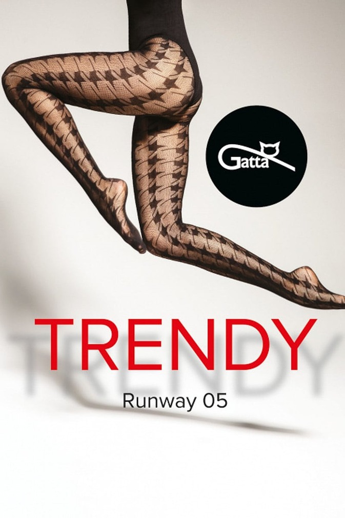 Fekete matt necc harisnya Runway 05