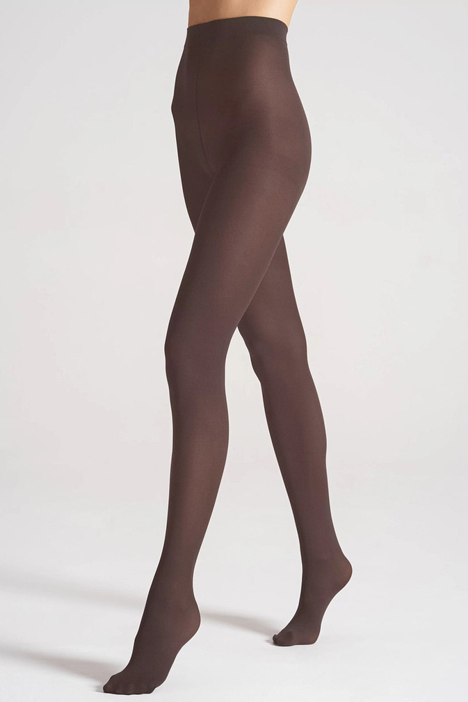 Barna matt harisnya Satin 40DEN 
