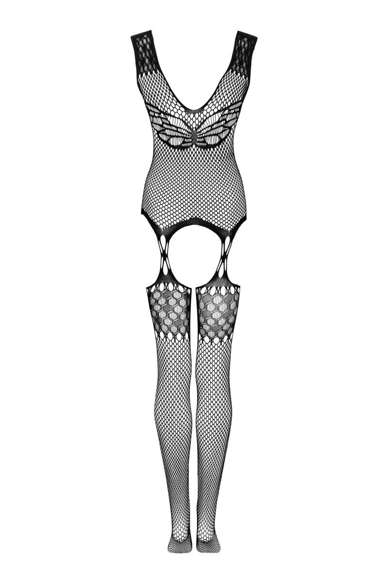 Fekete bodystockings G323