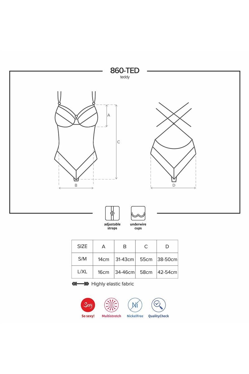 Fekete body 860