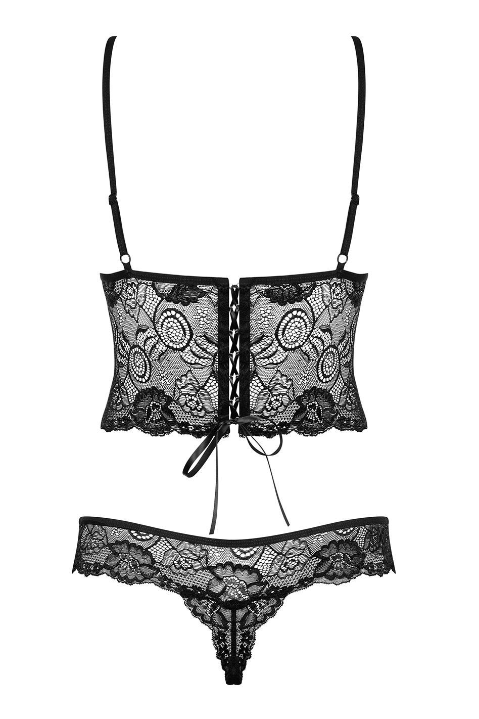 Fekete body Alluria