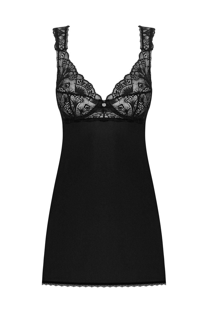 Fekete babydoll neglizsé Donna Dream