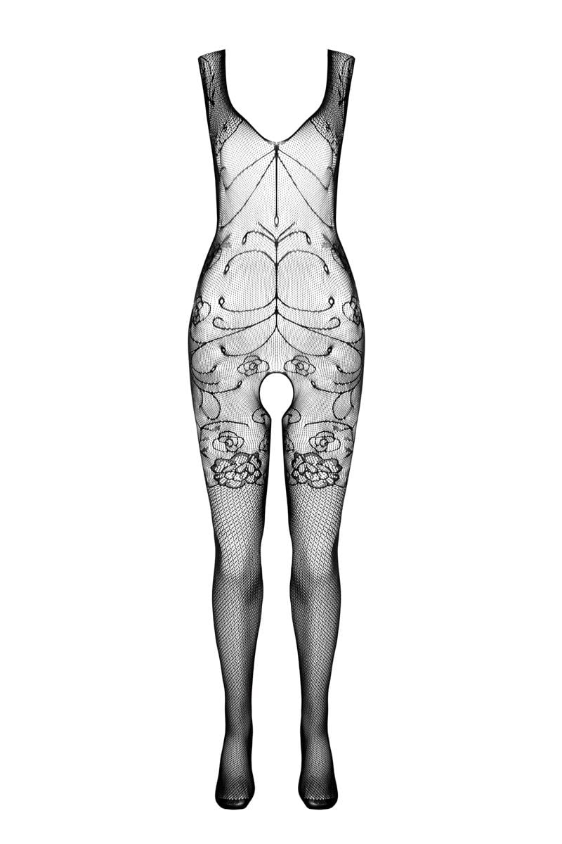 Fekete bodystockings ECO BS012