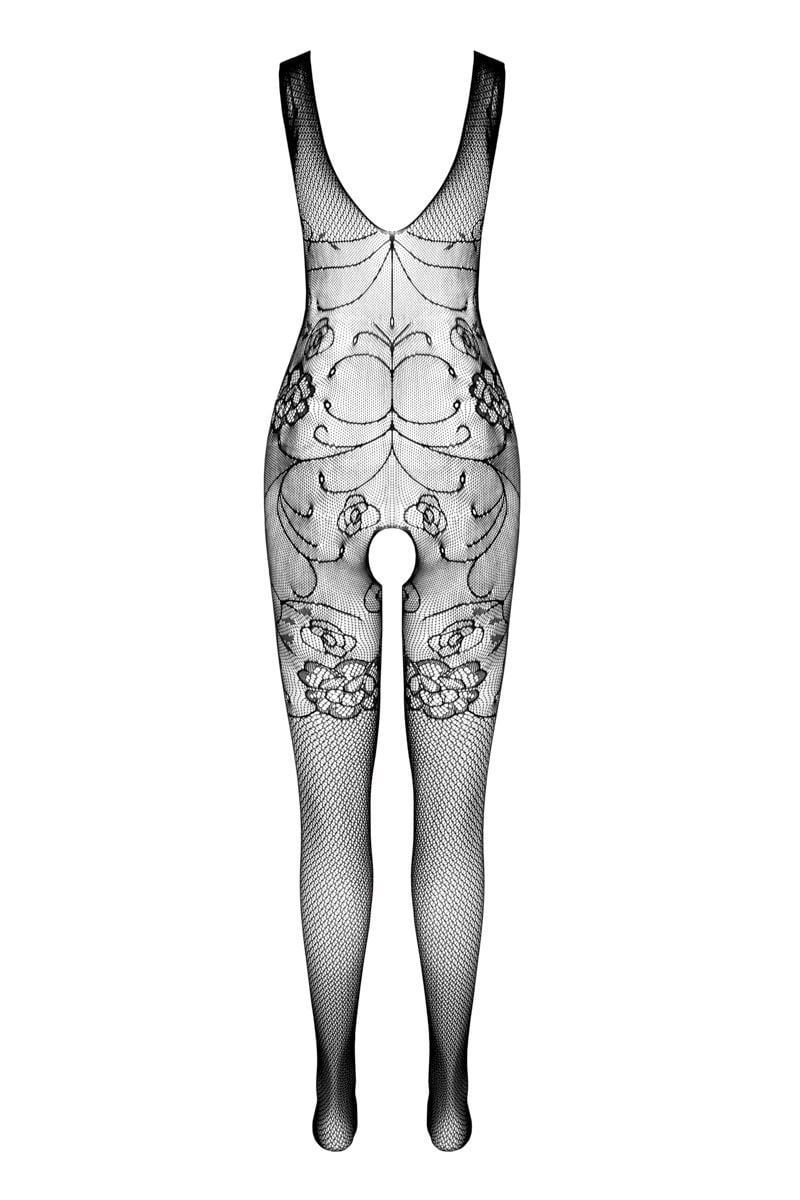 Fekete bodystockings ECO BS012