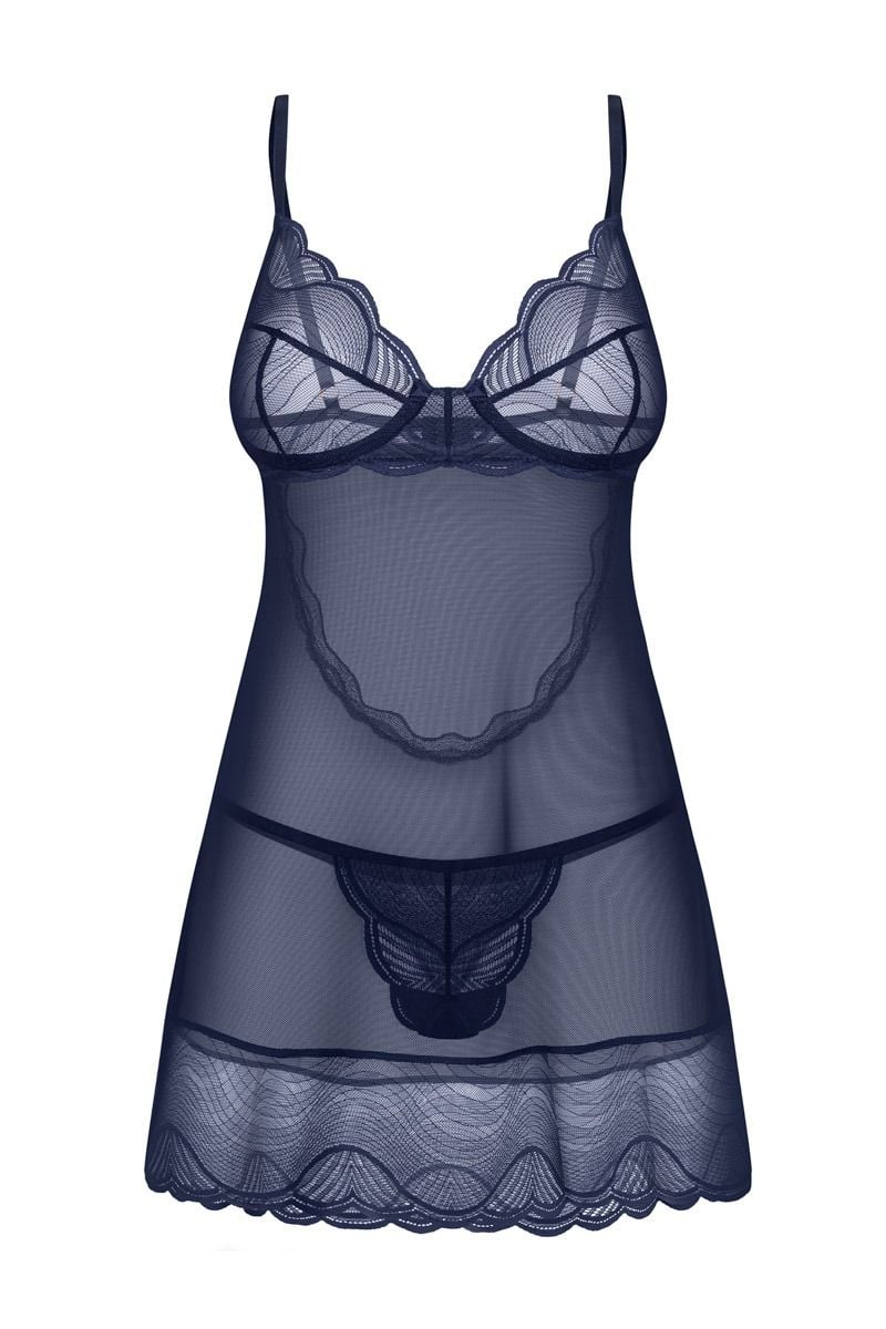 Sötétkék neglizsé Nighty Blue