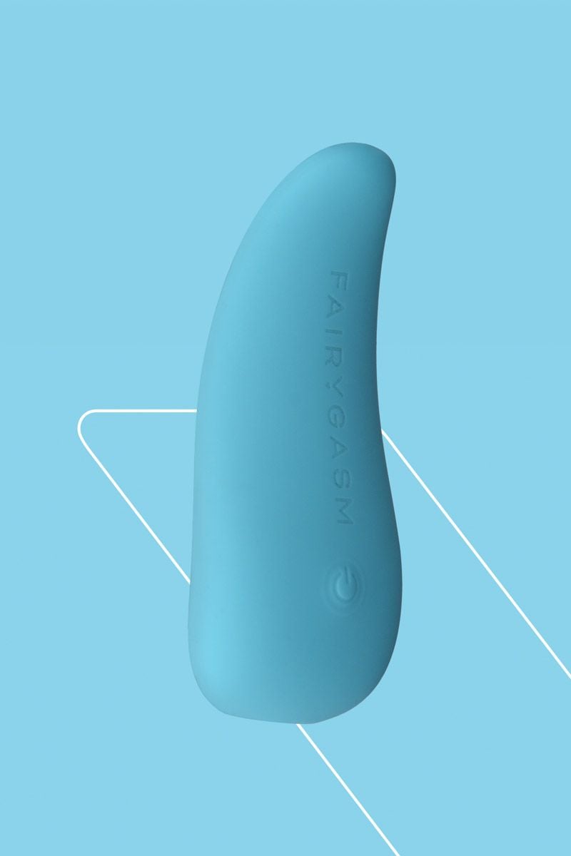 Kék csikló stimulátor ThrillLeaf 9,8cm