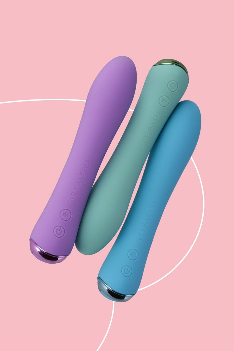 Zöld fűthető vibrátor WowGenie 17,5cm